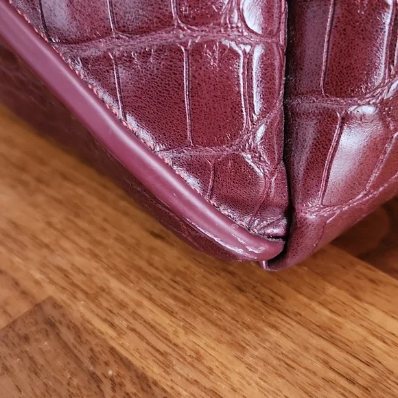 CATCH ALL TOTE CROC EFFECT - Picture 9 of 11